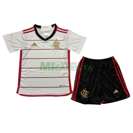 Camiseta Flamengo Segunda Equipación 2023/2024 Niño Kit