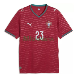 Camiseta Vitinha 23 Portugal Primera Equipación 2026 Rojo