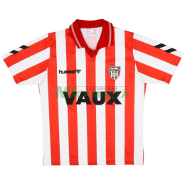 Camiseta Sunderland AFC Primera Equipación Retro 1991/1994 Rojo/Blanco