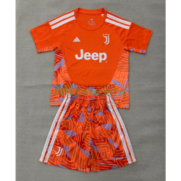 Camiseta de Portero Juventus Primera Equipación 2026/2027 Naranja Niño Kit