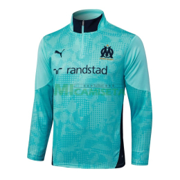 Sudadera De Entrenamiento Olympique Marsella 2025/2026 Azul Verdoso