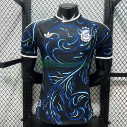 Camiseta Argentina Segunda Equipación Mundial 2026 Negro/Azul (EDICIÓN JUGADOR)
