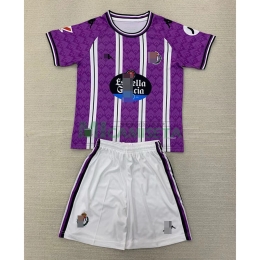 Camiseta Real Valladolid Primera Equipación 2024/2025 Niño Kit
