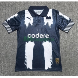 Camiseta Monterrey 80 Aniversario Edición 2025/2026 Azul Marino/Blanco