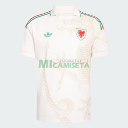 Camiseta Gales Segunda Equipación Mundial 2026 Blanco