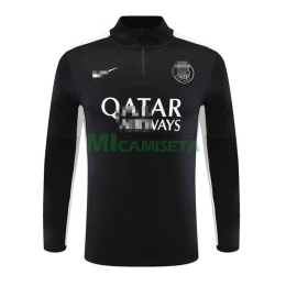 Sudadera de Entrenamiento PSG 2023/2024 Negro/Blanco