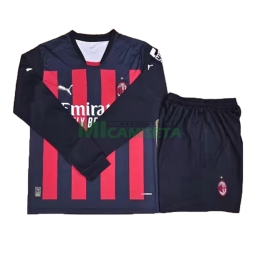 Camiseta AC Milan Primera Equipación 2022/2023 Kit ML