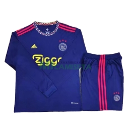 Camiseta Ajax de Ámsterdam Segunda Equipación 2022/2023 Kit ML