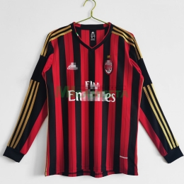 Camiseta AC Milan Primera Equipación Retro 2013/14 ML