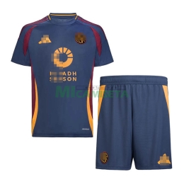 Camiseta AS Roma Tercera Equipación 2024/2025 Niño Kit