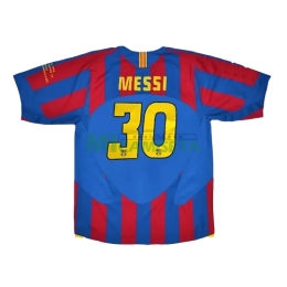 Camiseta MESSI 30 Barcelona Primera Equipación Retro 2005/06