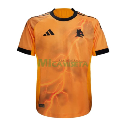 Camiseta AS Roma Segunda Equipación 2025/2026 Naranja