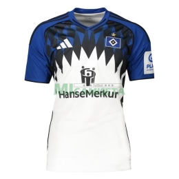 Camiseta Hamburger SV Primera Equipación 2025/2026 Blanco/Azul