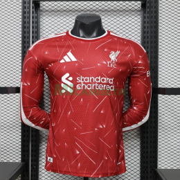 Camiseta Liverpool Primera Equipación 2026/2027 ML Rojo (EDICIÓN JUGADOR)
