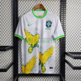 Camiseta Brasil 2025 "Canarinho" Edición Especial Blanco
