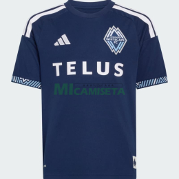 Camiseta Vancouver Whitecaps 2026/2027 Segunda Equipación Azul