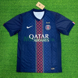 Camiseta PSG Primera Equipación 2025/2026 Azul con dos Estrellas
