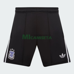 Pantalón Corto Argentina Segunda Equipación Mundial 2026 Negro