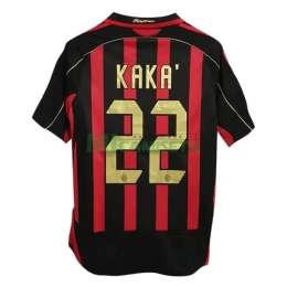 Camiseta KAKA＇22 AC Milan Primera Equipación Retro 2006/07
