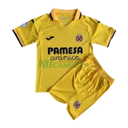 Camiseta Villarreal Primera Equipación 2022/2023 Niño Kit