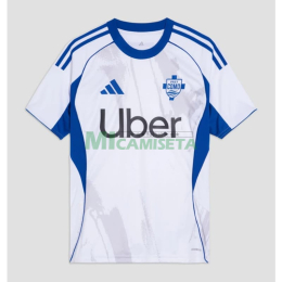 Camiseta Como 1907 Segunda Equipación 2025/2026 Blanco/Azul