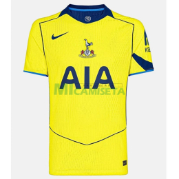 Camiseta Tottenham Hotspur Tercera Equipación 2025/2026 Amarillo