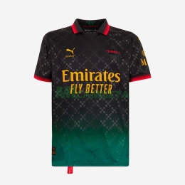 Camiseta AC Milan Cuarta Equipación 2024/2025 Negro