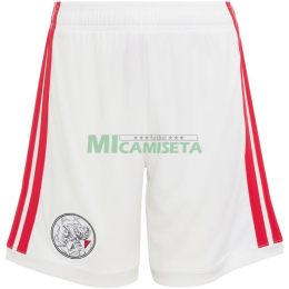 Pantalón Corto Ajax Primera Equipación 2026/2027 Blanco