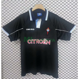 Camiseta Celta De Vigo Segunda Equipación Retro 1997/98 Negro