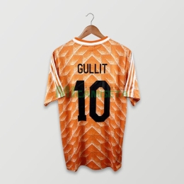 Camiseta GULLIT 10 Holanda Primera Equipación Retro 1988