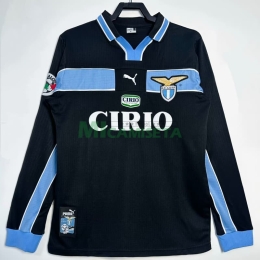 Camiseta Lazio Segunda Equipación Retro 1998/99 ML Negro