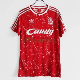 Camiseta Liverpool Primera Equipación Retro 89/91