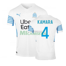 Camiseta Kamara 4 Olympique Marsella Primera Equipación 2021/2022