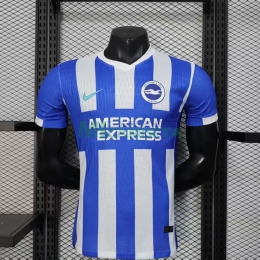 Camiseta Brighton Primera Equipación 2025/2026 Azul/Blanco (EDICIÓN JUGADOR)