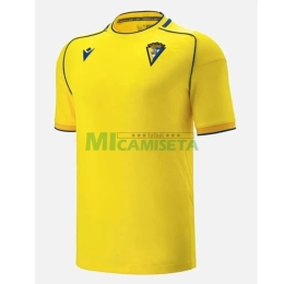 Camiseta Cadiz Primera Equipación 2025/2026 Amarillo con Parche La Liga