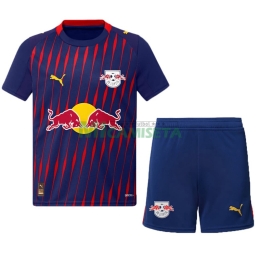 Camiseta Leipzig Segunda Equipación 2025/2026 Azul Niño Kit