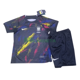 Camiseta Corea del Sur Segunda Equipación 2022 Mundial Niño Kit