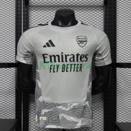 Camiseta de Portero Arsenal 2026/2027 Gris (EDICIÓN JUGADOR)