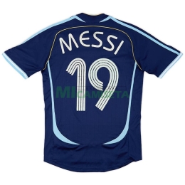Camiseta MESSI 19 Argentina Segunda Equipación Retro 2006