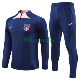 Sudadera de Entrenamiento Atlético de Madrid 2023/2024 Kit Azul Marino