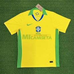 Camiseta Brasil Primera Equipación 2025 Amarillo