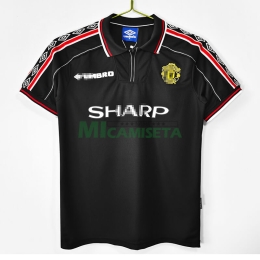 Camiseta Manchester United Negro Retro 1998