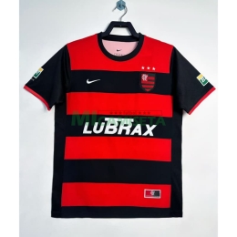Camiseta Flamengo Primera Equipación Retro 2000/01 Rojo/Negro