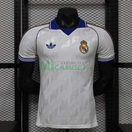 Camiseta Real Madrid Retro 2026/2027 Blanco (EDICIÓN JUGADOR)