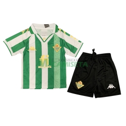 Confundir prisa Camión golpeado Camiseta Real Betis Copa del Rey Edición 2022/2023 Niño Kit Opiniones | Mi  Camiseta Futbol