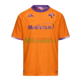 Camiseta Fiorentina Cuarta Equipación 2025/2026 Naranja/Morado