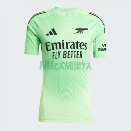 Camiseta de Portero Arsenal 2025/2026 Verde Claro/Negro