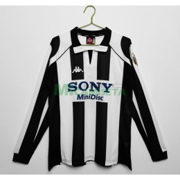 Camiseta Juventus Primera Equipación Retro 1997/98 ML Blanco/Negro