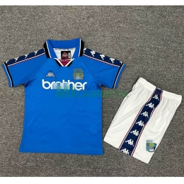 Camiseta Manchester City Primera Equipación Retro 1997/99 Niño Kit