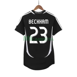 Camiseta BECKHAM 23 Real Madrid Segunda Equipación Retro 2006/07